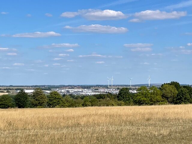 Blick auf Hildesheim, Foto Olaf Glage